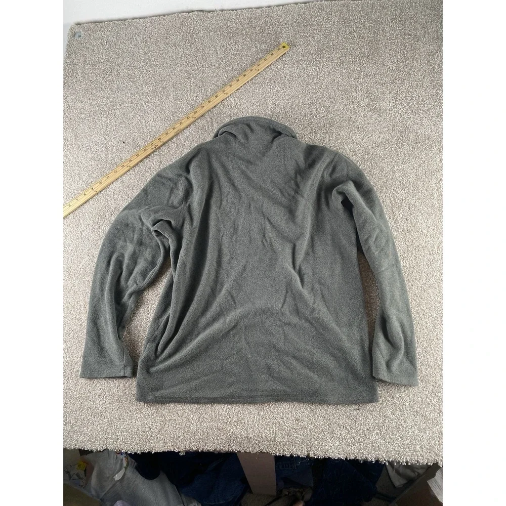 The North Face Fleece Performance Pullover 1/4 Zip Jacket Men M Warm School Prep